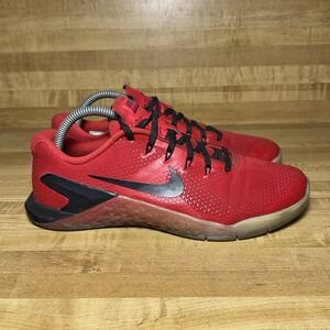 Nike iD Metcon 4 Womens US Size 10 Red Gym Workout Shoes AR5136-991 CrossFit